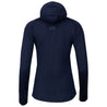 Fjern - Womens Första Merino Blend Long Sleeve Hoodie Baselayer (Navy) | Embark on your next adventure with the Första Hoodie, a lightweight and high-performance technical hoodie