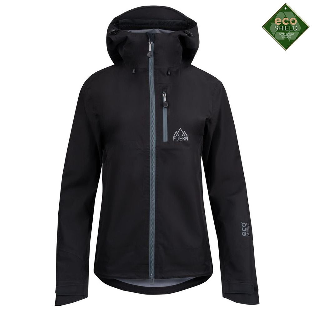 Fjern | Womens Forsvar Eco Waterproof Jacket (Black)