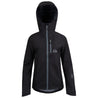 Fjern - Womens Forsvar Eco Waterproof Jacket (Black) | A testament to sustainable exploration, the Forsvar integrates planet-conscious waterproofing with a 15k/15k ecoSHIELD® fabric, crafted entirely from recycled polyester