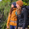 Fjern - Womens Forsvar Eco Waterproof Jacket (Mustard) | A testament to sustainable exploration, the Forsvar integrates planet-conscious waterproofing with a 15k/15k ecoSHIELD® fabric, crafted entirely from recycled polyester