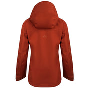 Fjern - Womens Forsvar Eco Waterproof Jacket (Spice) | A testament to sustainable exploration, the Forsvar integrates planet-conscious waterproofing with a 15k/15k ecoSHIELD® fabric, crafted entirely from recycled polyester