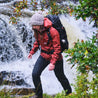 Fjern - Womens Forsvar Eco Waterproof Jacket (Spice) | A testament to sustainable exploration, the Forsvar integrates planet-conscious waterproofing with a 15k/15k ecoSHIELD® fabric, crafted entirely from recycled polyester