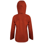 Fjern - Womens Forsvar Eco Waterproof Jacket (Spice) | A testament to sustainable exploration, the Forsvar integrates planet-conscious waterproofing with a 15k/15k ecoSHIELD® fabric, crafted entirely from recycled polyester