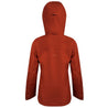 Fjern - Womens Forsvar Eco Waterproof Jacket (Spice) | A testament to sustainable exploration, the Forsvar integrates planet-conscious waterproofing with a 15k/15k ecoSHIELD® fabric, crafted entirely from recycled polyester
