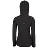 Fjern - Womens Grenser Softshell Jacket (Black/Charcoal) | Conquer the mountains with the Grenser softshell, the ultimate jacket for alpine adventures