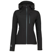 Fjern - Womens Grenser Softshell Jacket (Black/Charcoal) | Conquer the mountains with the Grenser softshell, the ultimate jacket for alpine adventures