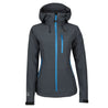 Fjern - Womens Grenser Softshell Jacket (Charcoal/Cobalt) | Conquer the mountains with the Grenser softshell, the ultimate jacket for alpine adventures