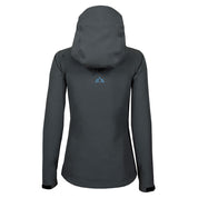 Fjern - Womens Grenser Softshell Jacket (Charcoal/Cobalt) | Conquer the mountains with the Grenser softshell, the ultimate jacket for alpine adventures