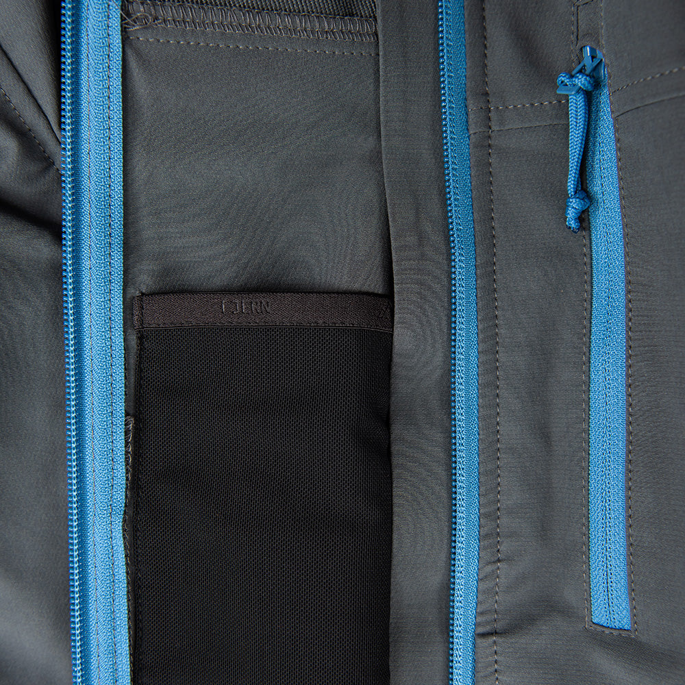 Fjern - Womens Grenser Softshell Jacket (Charcoal/Cobalt)