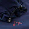 Fjern - Womens Grenser Softshell Jacket (Navy/Rust) | Conquer the mountains with the Grenser softshell, the ultimate jacket for alpine adventures