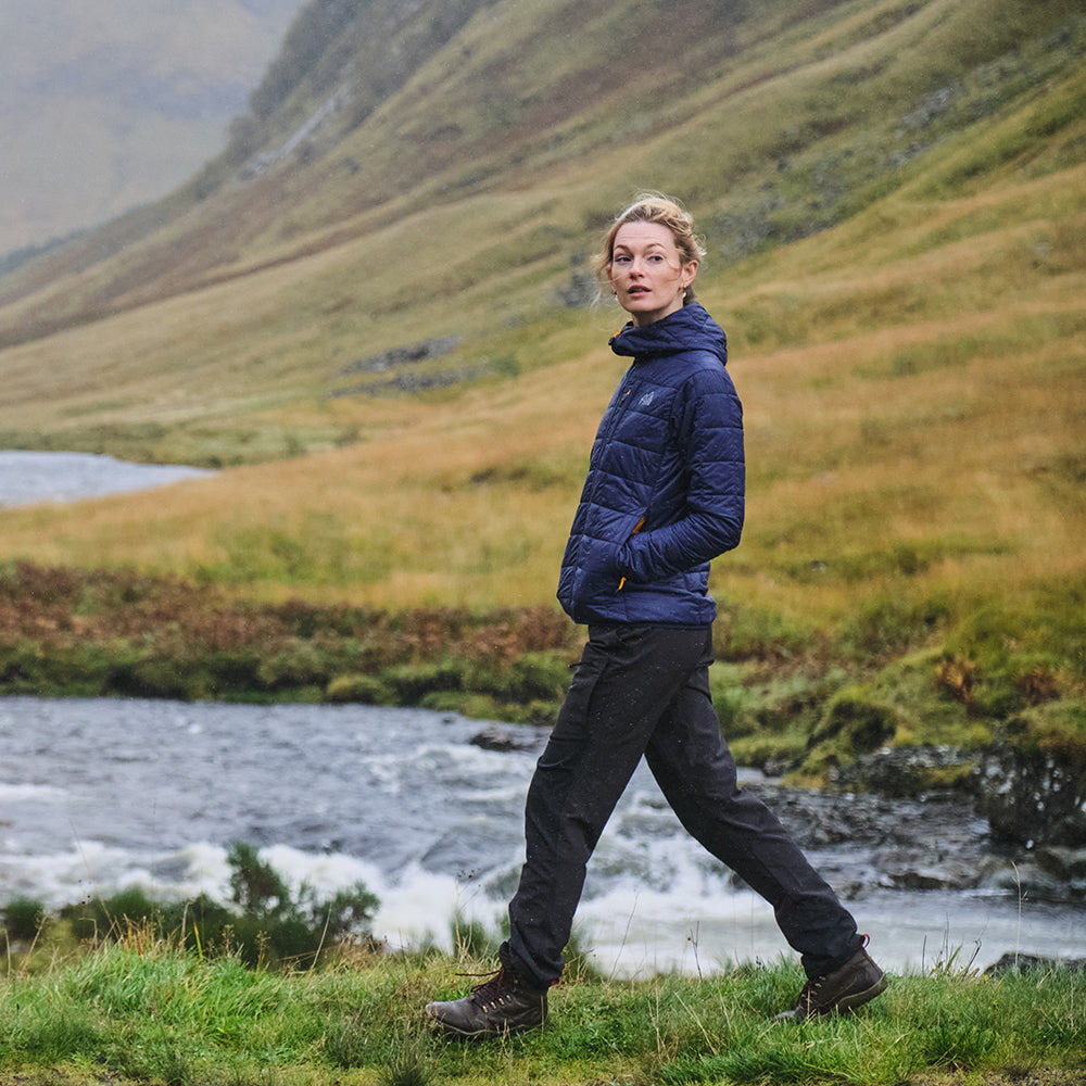 Fjern - Womens Hagna Eco Softshell Trousers (Black) | Explore the wild with trousers designed for the most challenging terrains