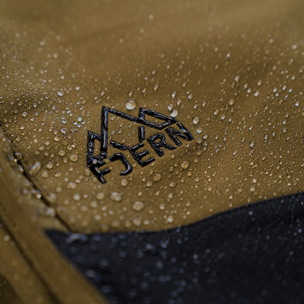 Fjern - Womens Hagna Eco Softshell Trousers (Moss/Black) | Explore the wild with trousers designed for the most challenging terrains