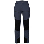 Fjern - Womens Hagna Eco Softshell Trousers (Storm/Black) | Explore the wild with trousers designed for the most challenging terrains