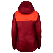 Fjern - Womens Husly Super Insulated Jacket (Red/Orange) | Brave the extreme cold with our warmest insulated layer, perfect for climbing and outdoor adventures in frigid conditions