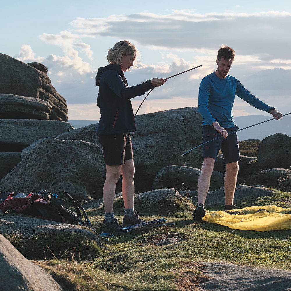 Fjern - Womens Klatring Softshell Shorts (Black) | Our Klatring Shorts are designed for the avid hiker and adventurer