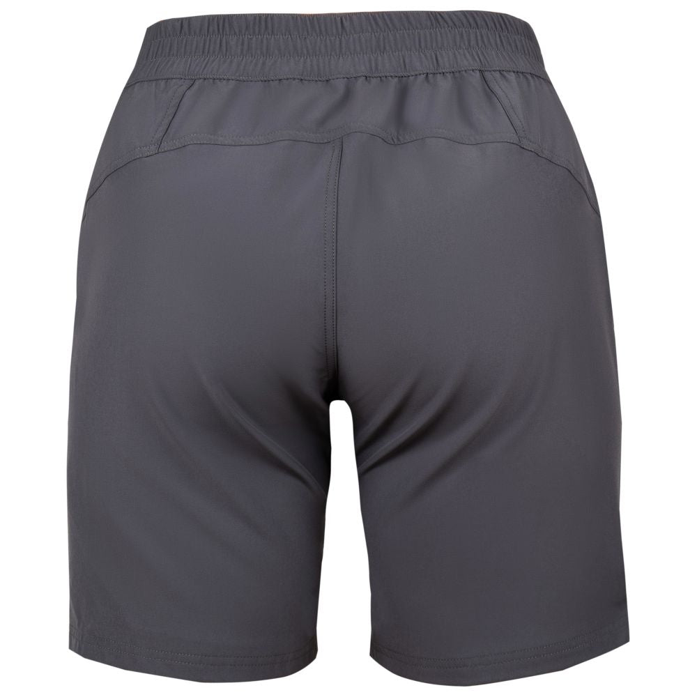 Fjern - Womens Klatring Softshell Shorts (Charcoal) | Our Klatring Shorts are designed for the avid hiker and adventurer