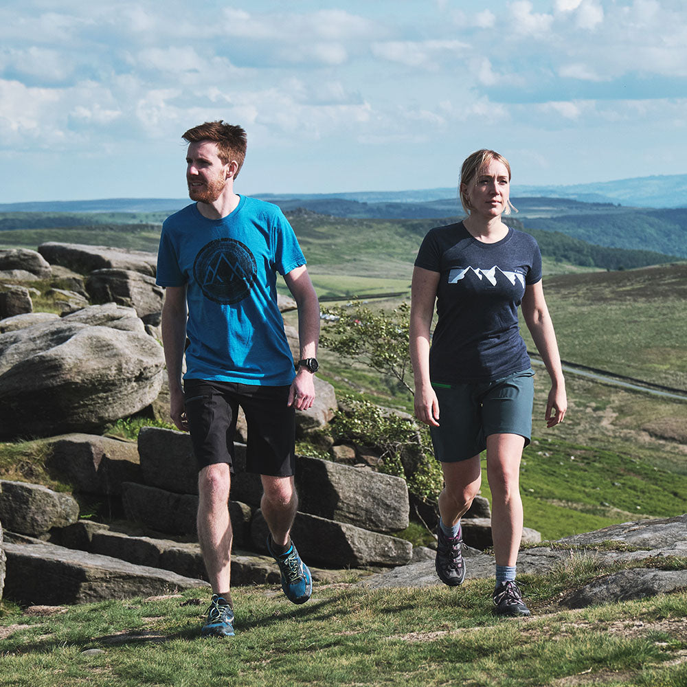 Fjern - Womens Klatring Softshell Shorts (Pine) | Our Klatring Shorts are designed for the avid hiker and adventurer