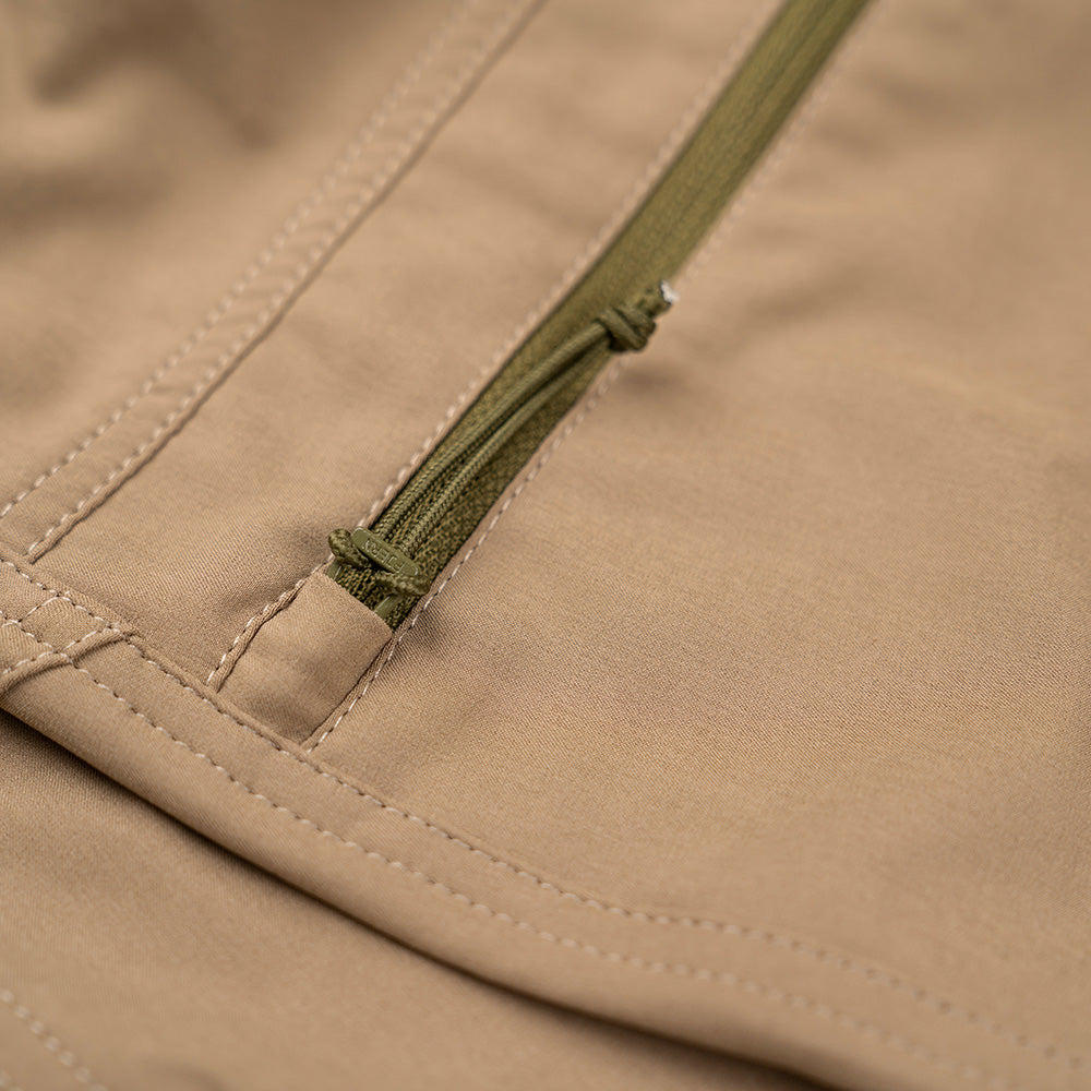 Fjern - Womens Klatring Softshell Shorts (Sandstone) | Our Klatring Shorts are designed for the avid hiker and adventurer