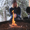 Fjern - Womens Koselig Polartec Fleece Jacket (Navy/Sunshine)