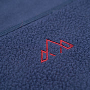 Fjern - Womens Mysig Eco Full Zip Fleece (Navy/Rust) | The Mysig Eco Fleece is your essential mid-layer for every outdoor adventure