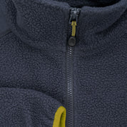 Fjern - Womens Mysig Eco Full Zip Fleece (Storm/Lime) | The Mysig Eco Fleece is your essential mid-layer for every outdoor adventure