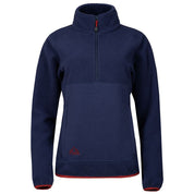 Fjern - Womens Mysig Eco Half Zip Fleece (Navy/Rust) | The Mysig Eco Fleece is your essential mid-layer for every outdoor adventure