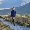 Fjern - Womens Mysig Eco Half Zip Fleece (Navy/Rust) | The Mysig Eco Fleece is your essential mid-layer for every outdoor adventure