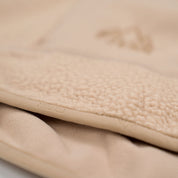 Fjern - Womens Mysig Eco Half Zip Fleece (Oatmeal/Grey Brown) | The Mysig Eco Fleece is your essential mid-layer for every outdoor adventure