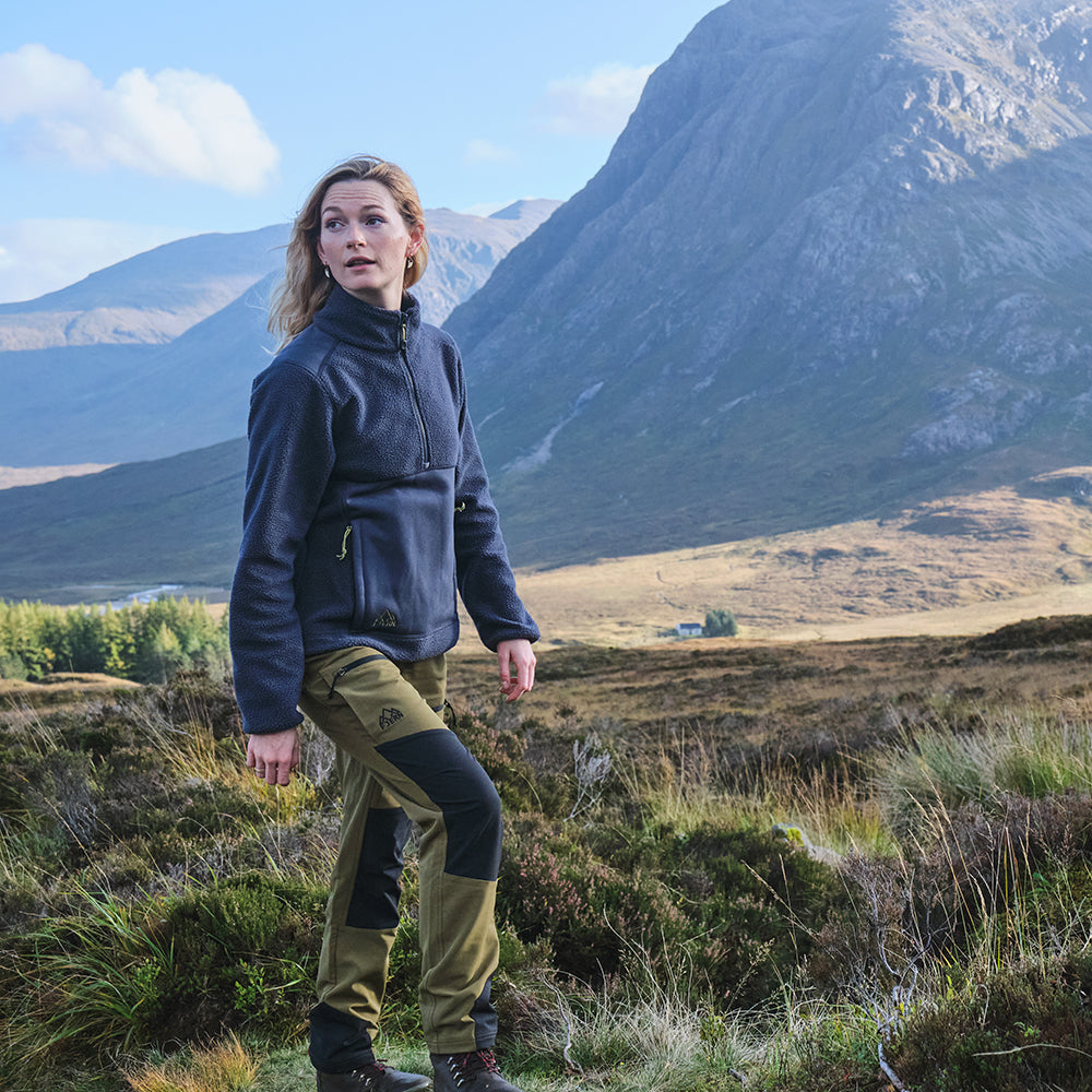 Lime) | The Mysig Eco Fleece is your essential mid-layer for every outdoor adventure