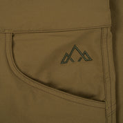 Fjern - Womens Nord Softshell Trousers (Moss) | Conquer any terrain with our Nord mountaineering trousers, designed for all-season hiking