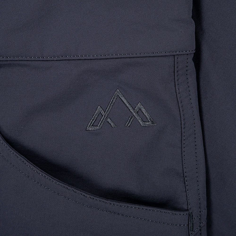 Fjern - Womens Nord Softshell Trousers (Storm Grey) | Conquer any terrain with our Nord mountaineering trousers, designed for all-season hiking