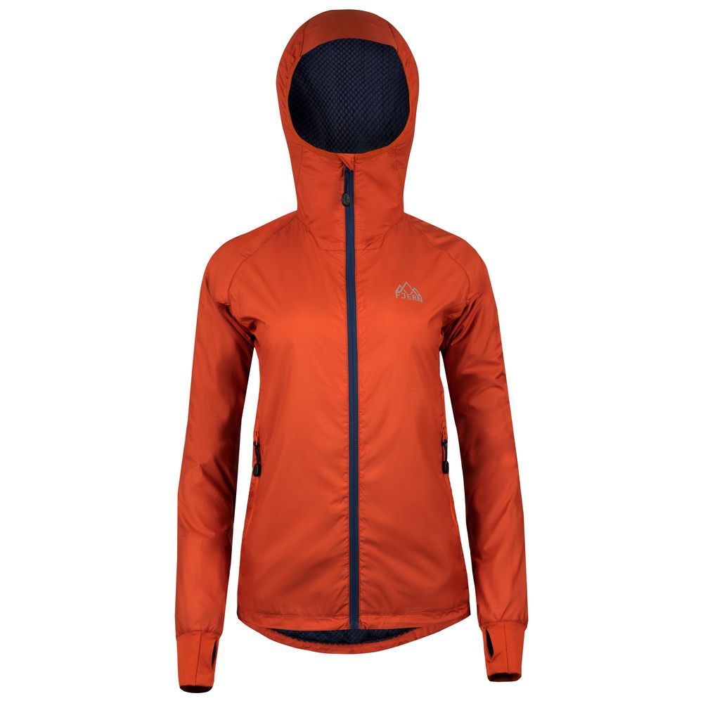 Fjern - Womens Octa Insulated Jacket (Burnt Orange/Navy) | Our Octa jacket is a lightweight, versatile layer ideal for any adventure