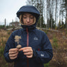 Fjern - Womens Orkan Waterproof Shell Jacket (Navy/Rust)