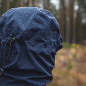 Fjern - Womens Orkan Waterproof Shell Jacket (Navy/Rust) | Face the harshest alpine challenges with confidence in the Orkan jacket, engineered to excel in extreme conditions