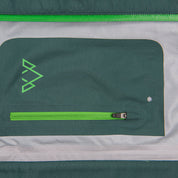 Fjern - Womens Orkan Waterproof Shell Jacket (Pine/Green) | Face the harshest alpine challenges with confidence in the Orkan jacket, engineered to excel in extreme conditions