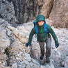 Fjern - Womens Orkan Waterproof Shell Jacket (Pine/Green) | Face the harshest alpine challenges with confidence in the Orkan jacket, engineered to excel in extreme conditions