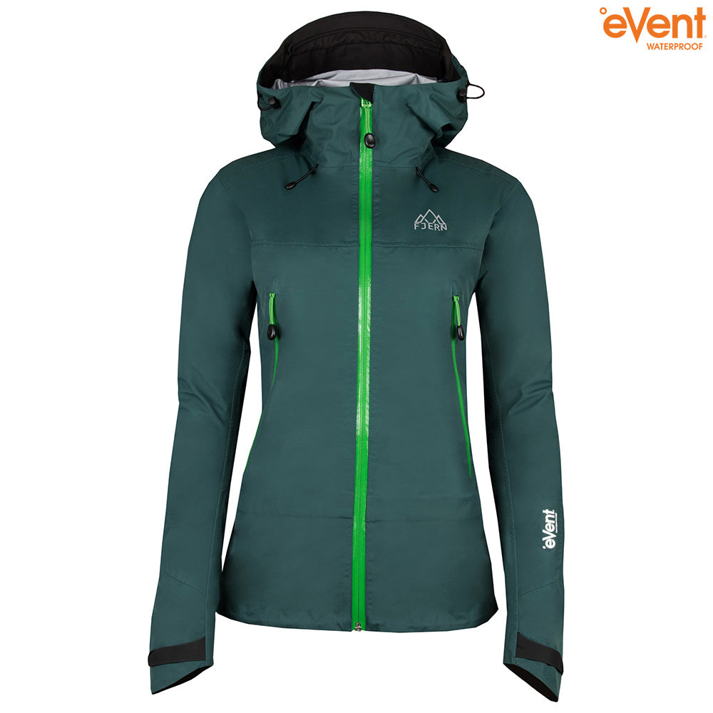 Fjern - Womens Orkan Waterproof Shell Jacket (Pine/Green)