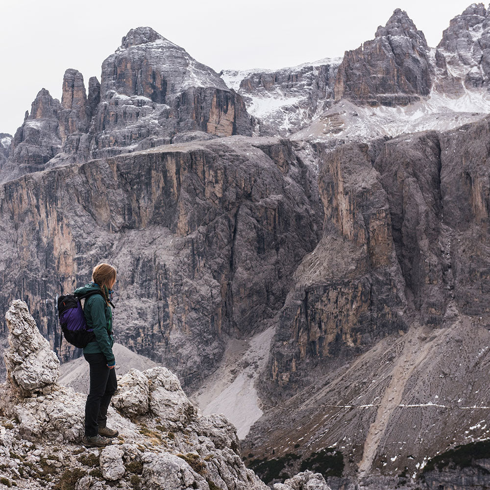Fjern - Womens Orkan Waterproof Shell Jacket (Pine/Green) | Face the harshest alpine challenges with confidence in the Orkan jacket, engineered to excel in extreme conditions