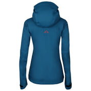 Fjern - Womens Orkan Waterproof Shell Jacket (Teal/Orange) | Face the harshest alpine challenges with confidence in the Orkan jacket, engineered to excel in extreme conditions