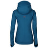 Fjern - Womens Orkan Waterproof Shell Jacket (Teal/Orange) | Face the harshest alpine challenges with confidence in the Orkan jacket, engineered to excel in extreme conditions