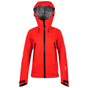 Fjern - Womens Orkan Waterproof Shell Jacket (Orange/Navy) | Face the harshest alpine challenges with confidence in the Orkan jacket, engineered to excel in extreme conditions