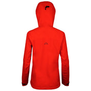 Fjern - Womens Orkan Waterproof Shell Jacket (Orange/Navy) | Face the harshest alpine challenges with confidence in the Orkan jacket, engineered to excel in extreme conditions