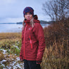 Fjern - Womens Orkan Waterproof Shell Jacket (Rust/Orange) | Face the harshest alpine challenges with confidence in the Orkan jacket, engineered to excel in extreme conditions