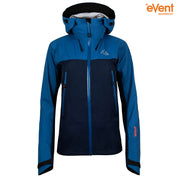 Fjern - Womens Orkan Waterproof Shell Jacket (Teal/Navy) | Face the harshest alpine challenges with confidence in the Orkan jacket, engineered to excel in extreme conditions