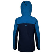 Fjern - Womens Orkan Waterproof Shell Jacket (Teal/Navy) | Face the harshest alpine challenges with confidence in the Orkan jacket, engineered to excel in extreme conditions