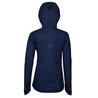 Fjern - Womens Skjold Packable Waterproof Jacket (Navy/Purple) | The Skjold is your ultimate shield for fast and light activities, designed to keep you active in any weather