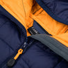 Fjern - Womens Skydda Eco Packable Insulated Jacket (Navy/Sunshine)
