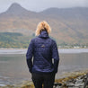 Fjern - Womens Skydda Eco Packable Insulated Jacket (Navy/Sunshine)