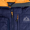 Fjern - Womens Skydda Eco Packable Insulated Jacket (Navy/Sunshine)