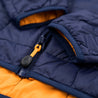 Fjern - Womens Skydda Eco Packable Insulated Jacket (Navy/Sunshine)